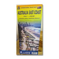 Australia East Coast Travel Reference Map, available at The Audubon Shop, the best shop for bird watchers, Madison CT