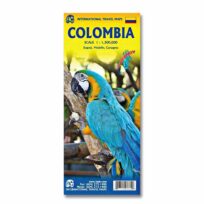 Colombia Travel Reference Map, available at The Audubon Shop, the best shop for travelers, Madison CT