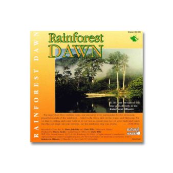 Rainforest Dawn Audio CD, available at The Audubon Shop, the best shop for birdwatchers, in Madison CT