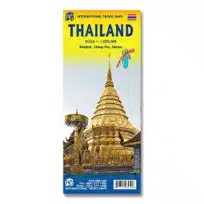 Thailand Travel Reference Map, available at The Audubon Shop, the best shop for travelers, Madison CT