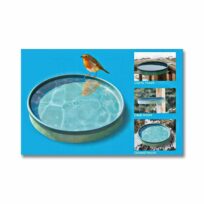3-in-1 Heated Bird Bath, available at The Audubon Shop, the best shop for birders, Madison CT.