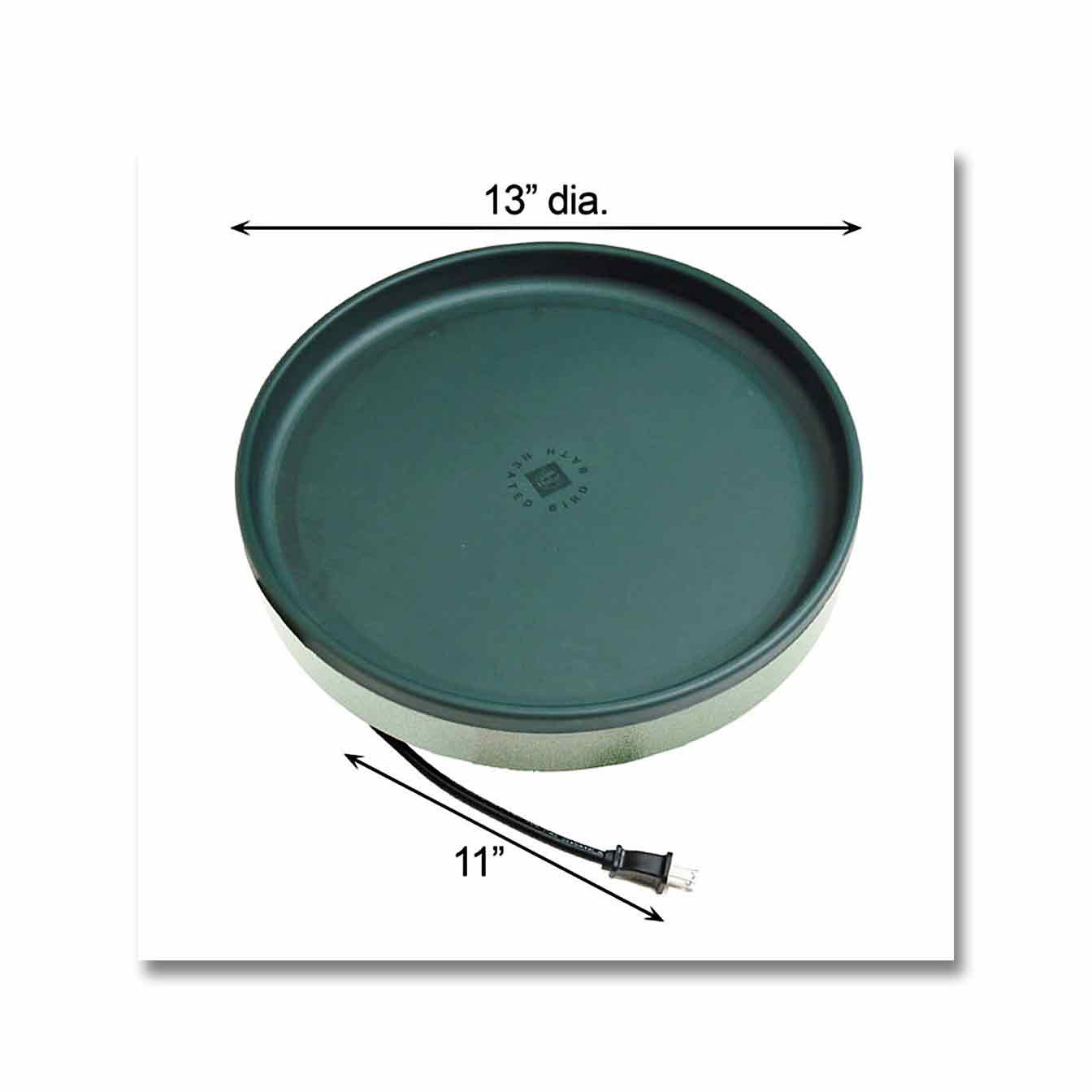 3-in-1 Heated Bird Bath, available at The Audubon Shop, the best shop for birders, Madison CT.