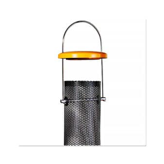2 Cup Mesh Nyjer Feeder available at The Audubon Shop, the best shop for bird feeders, Madison CT