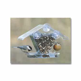 Aspects Window Cafe Bird Feeder, available at The Audubon Shop, Madison, CT