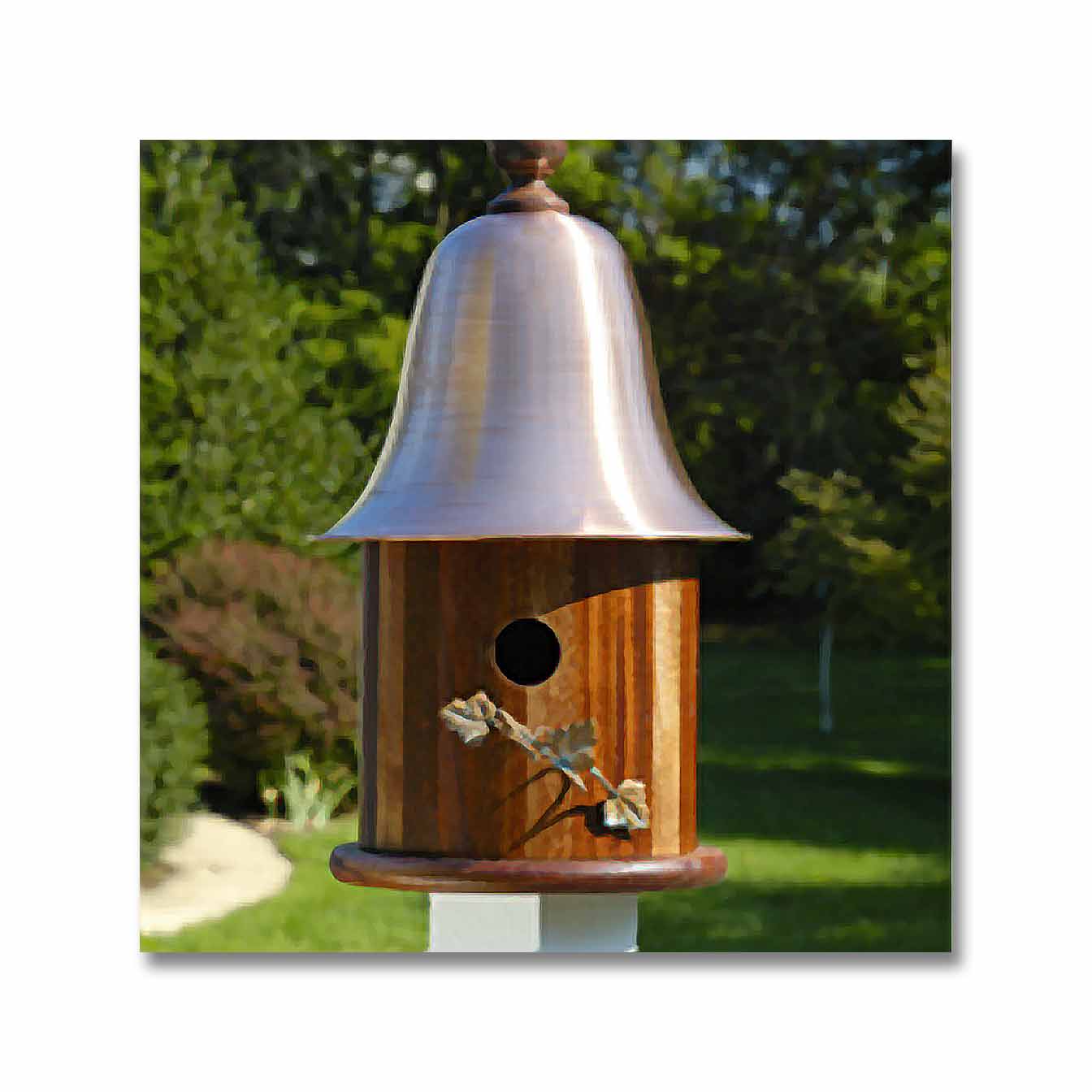 Bird Nest Box for Small Birds, Three Bird Food Boxes House Brood