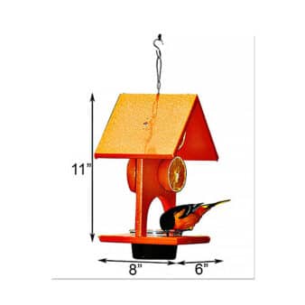 Recycled Fruit and Jelly Feeder, available at The Audubon Shop, the best shop for bird feeders, Madison CT