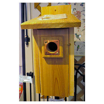 Bird Houses and Nesting Boxes, available at The Audubon Shop, the best store for birders, Madison, CT