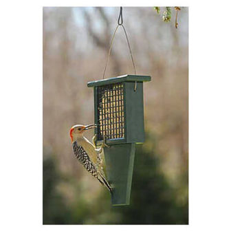Suet and Peanut Bird Feeders, available at The Audubon Shop, the best shop for birders, Madison CT.