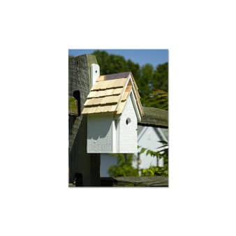 Bluebird Manor Nesting Box, available at The Audubon Shop, the best shop for birdwatchers, Madison CT