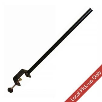 Bird Feeder Deck Clamp, Straight Pole at The Audubon Shop, Madison, CT