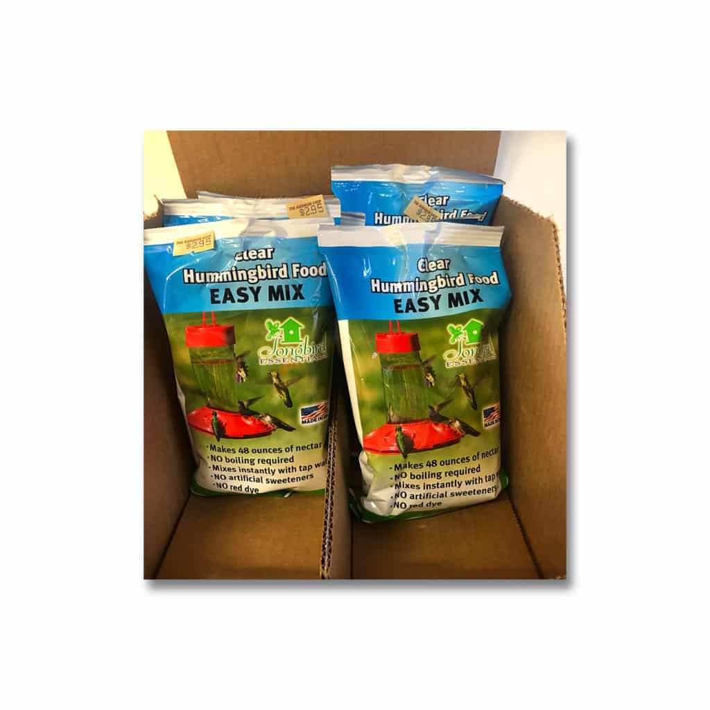 Clear Hummingbird Nectar