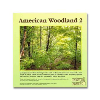 American Woodland 2 Audio CD available at The Audubon Shop, the best shop for birders, Madison, CT