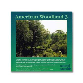 American Woodland 3 Audio CD available at The Audubon Shop, the best shop for birders, Madison, CT