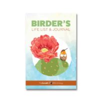 Birder's Life List and Diary, available at The Audubon Shop, the best shop for bird watchers, Madison CT