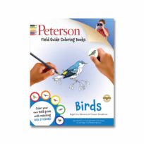 Peterson Coloring Book Birds, available at The Audubon Shop, the best shop for bird watchers, Madison CT