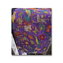 Hummingbirds with Flowers Scarf, violet, available at The Audubon Shop, the best shop for bird watchers, Madison CT