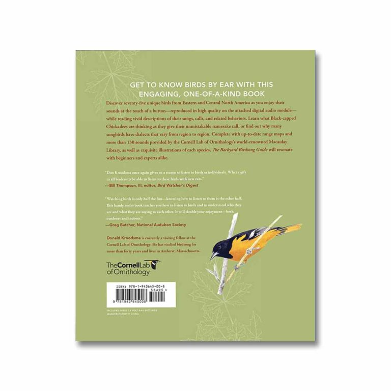 The Backyard Birdsong Guide Eastern and Central