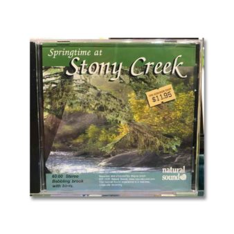 Springtime at Stony Creek CD, available at The Audubon Shop, the best shop for nature lovers, Madison CT