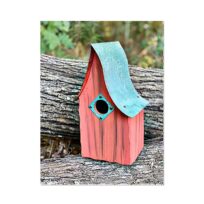 Shady Shed Nest Box Mango, available at The Audubon Shop, the best shop for people who love birds, Madison CT