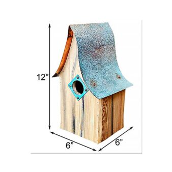 Shady Shed Nest Box Natural, available at The Audubon Shop, the best shop for people who love birds, Madison CT