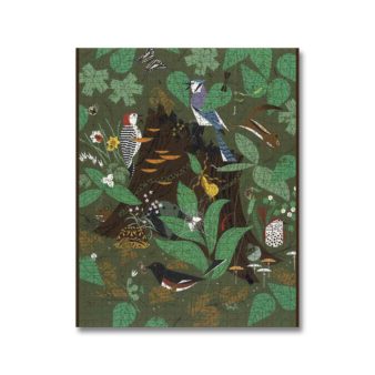 Charley Harper Woodland Wonders Puzzle, available at The Audubon Shop, the best shop for bird watchers, Madison CT