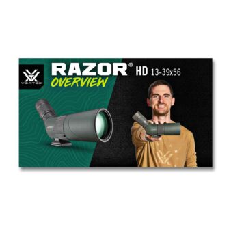 Vortex Razor HD 13-39x56mm Angled Spotting Scope, available at The Audubon Shop, the best shop for travelers, Madison CT