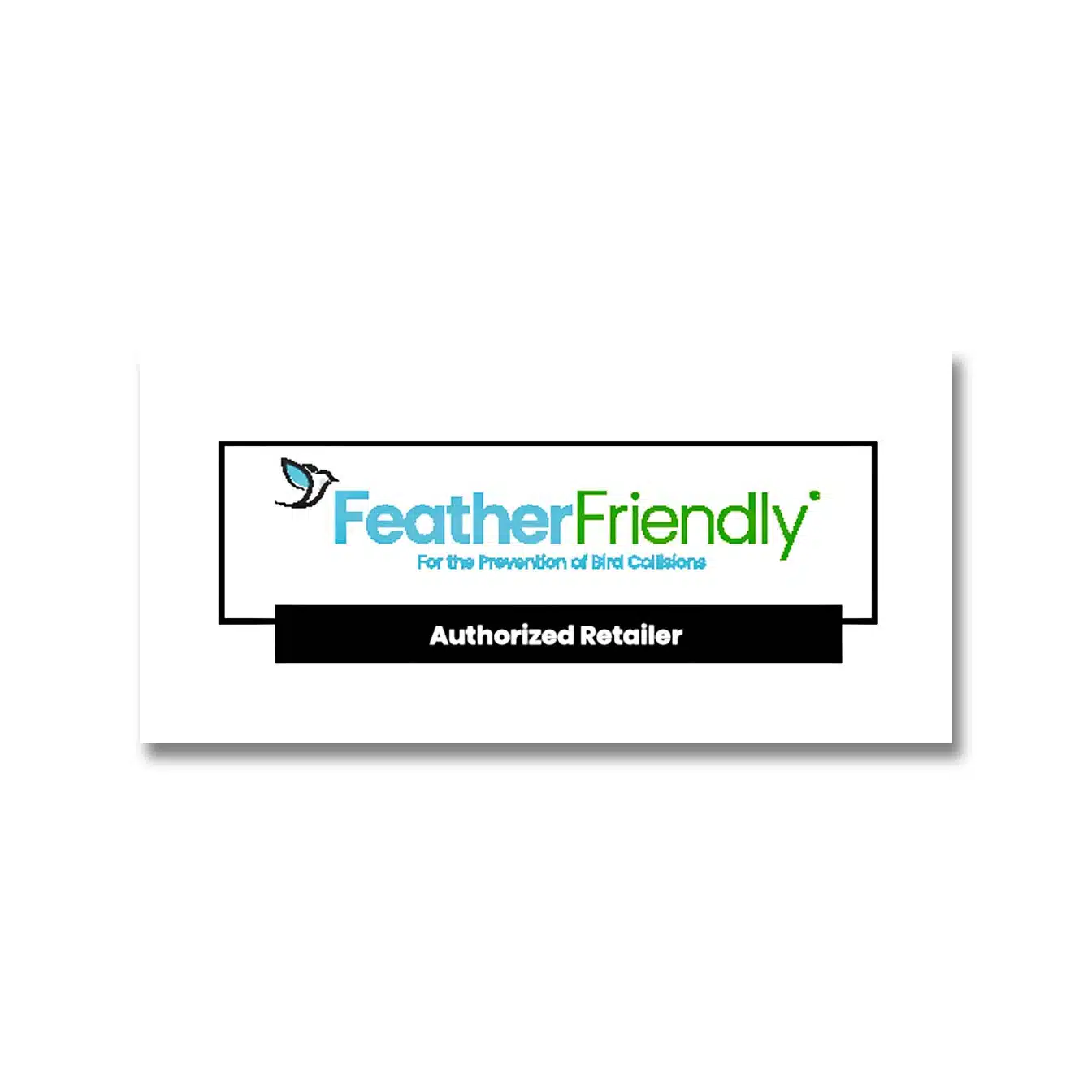 Feather Friendly Window Collision Tape available at The Audubon Shop, the best shop for bird watchers, Madison CT