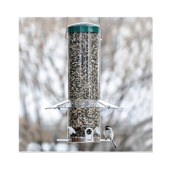 Classic 20 inch Weekender Hanging Bird Feeder, available at The Audubon Shop, the best shop for birders , Madison, CT