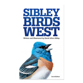 The Sibley Field Guide to Birds of Western North America, available at The Audubon Shop, the best shop for bird watchers, Madison CT