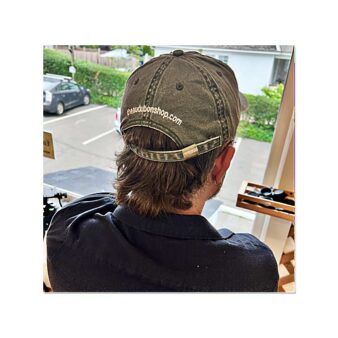 Eco Wear Embroidered Caps, available at The Audubon Shop, the best shop for bird watchers, Madison CT