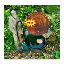 Copper Bird Bath Purification Disk, available at The Audubon Shop, the best shop for bird watchers, Madison CT