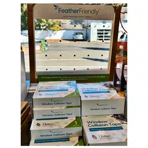 Prevent birds from striking your windows, available at The Audubon Shop, the best shop for people who love birds, Madison CT