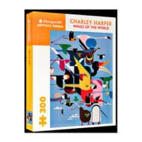 Charley Harper Wings of the World Puzzle, available at The Audubon Shop, the best shop for nature lovers, Madison CT