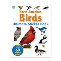 North American Birds Ultimate Sticker Book, available at The Audubon Shop, the best shop for bird and nature books, Madison CT