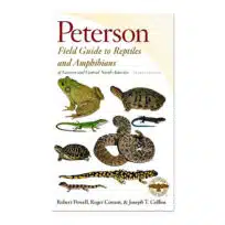 Peterson Field Guide to Reptiles and Amphibians Eastern and Central, available at The Audubon Shop, the best shop for nature books, Madison, CT