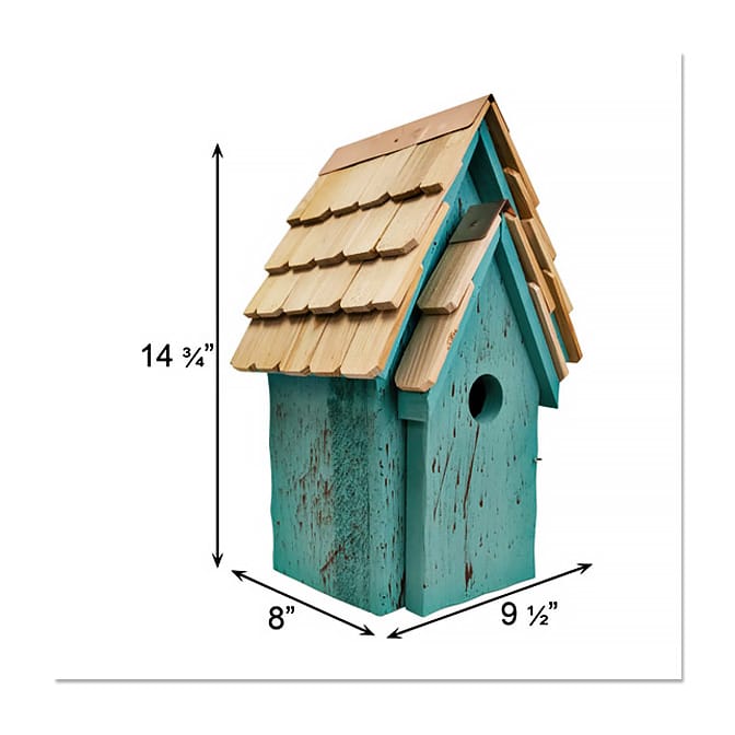 Bluebird Brights Nesting Box, available at The Audubon Shop the best shop for nesting boxes, Madison CT