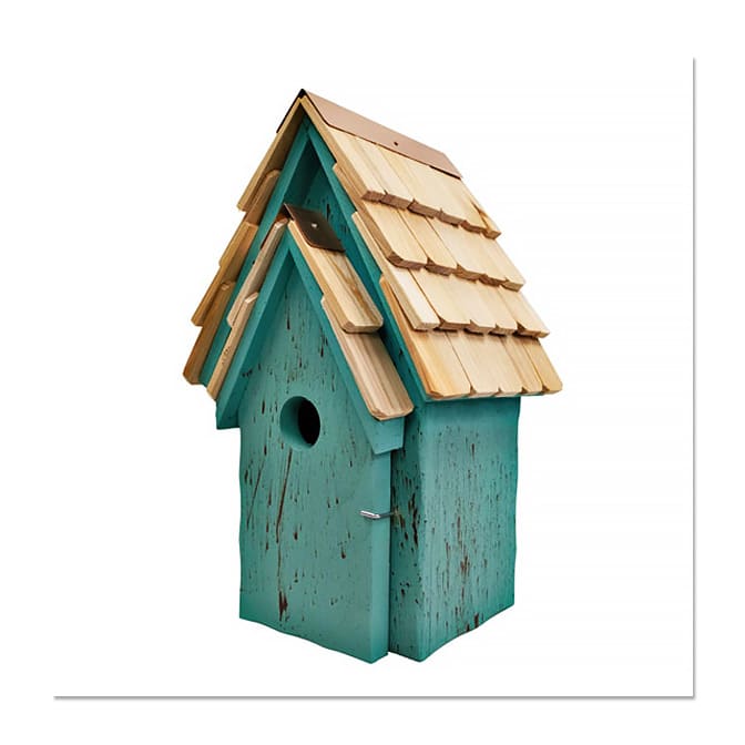Bluebird Brights Nesting Box, available at The Audubon Shop, the best shop for nesting boxes, Madison CT