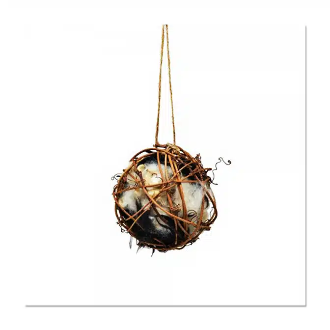 Circle Vine Nesting Ball, available at The Audubon Shop, the best shop for bird watchers, Madison CT