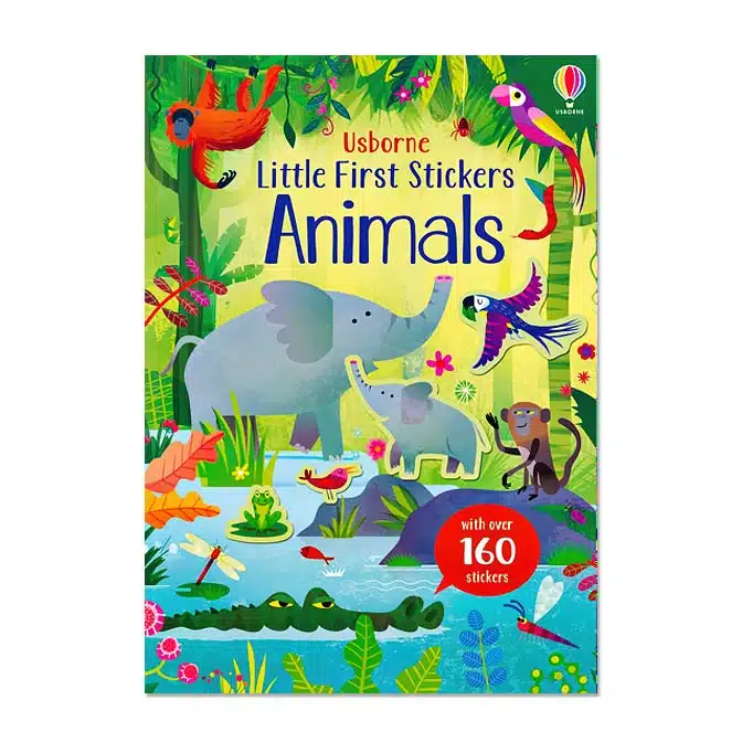 Little First Stickers Animals, available at The Audubon Shop, the best shop for nature gifts, Madison CT