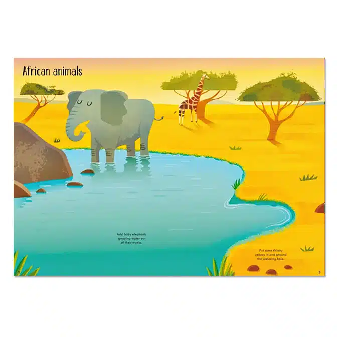 Little First Stickers Animals, available at The Audubon Shop, the best shop for nature gifts, Madison CT