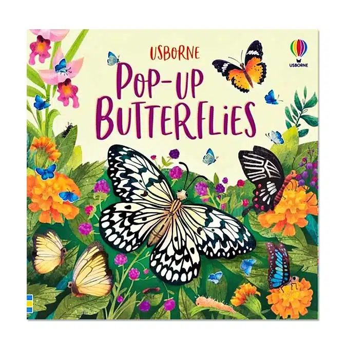 Pop-up Butterflies by Usborne, available at The Audubon Shop, the best shop for nature gifts, Madison CT