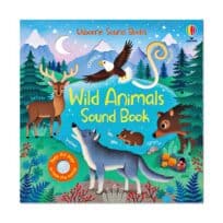 Wild Animals Sound Book, available at The Audubon Shop, the best shop for nature gifts, Madison CT