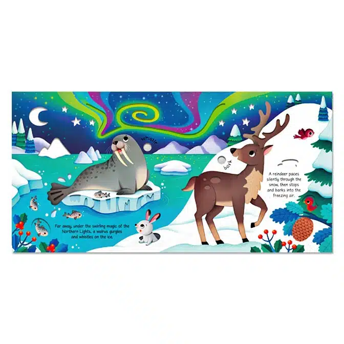 Wild Animals Sound Book, available at The Audubon Shop, the best shop for nature gifts, Madison CT