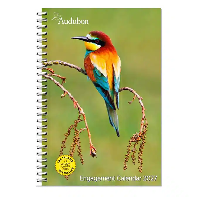 Audubon Engagement Calendar 2027, available at The Audubon Shop, the best shop for nature gifts, Madison CT